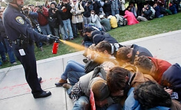 UC Davis pepperspray cop