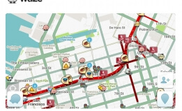 Waze screenshot