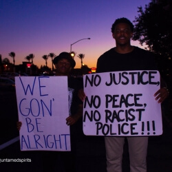 Photo via flickr / untamedspirits - Fresno protest