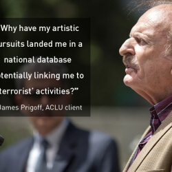 James Prigoff, ACLU client