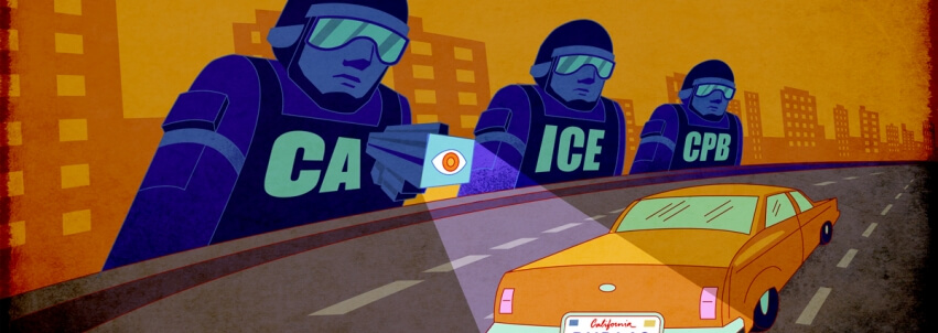Ice Scanning License plates