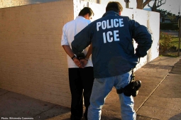 ICE arresting somebody